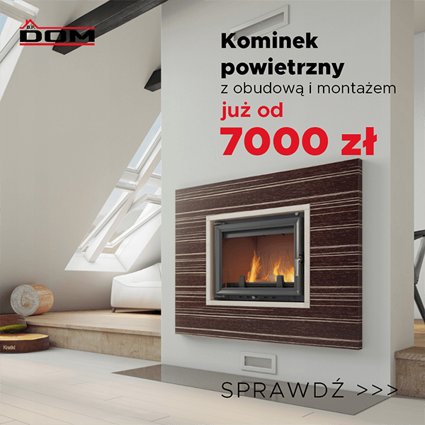 Kominek z montażem